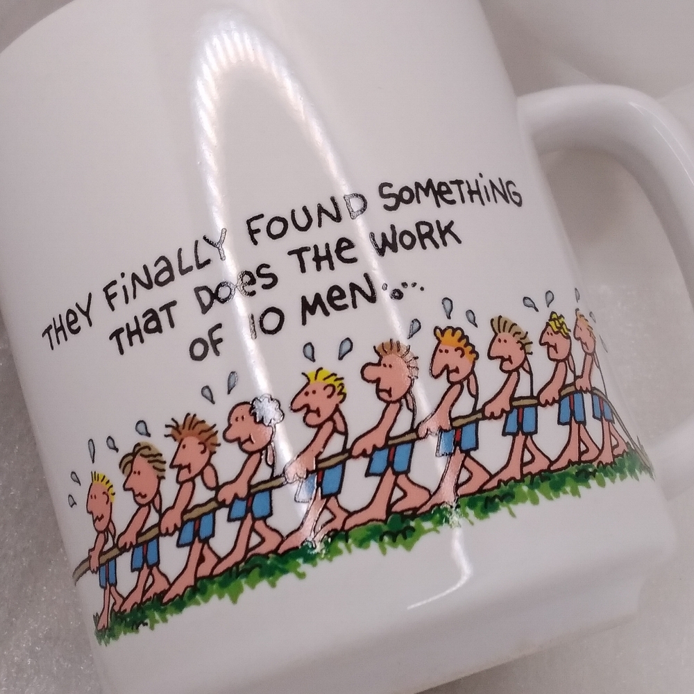 C.M. PAULA MUG They Finally Found Something That Does Work of 10 Men. One Woman. - Picture 9 of 11